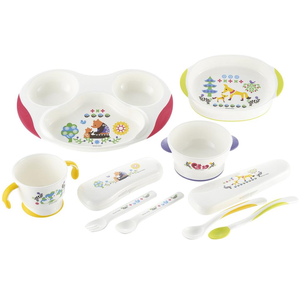 Richell Kinpro Baby Tableware Set MR KS-5