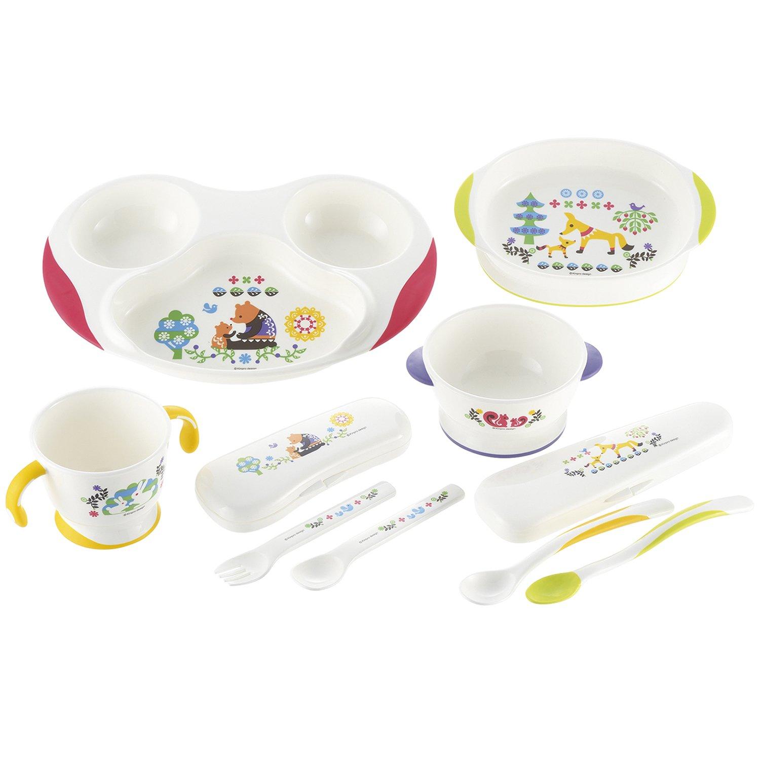

Richell Kinpro Baby Tableware Set MR KS-5