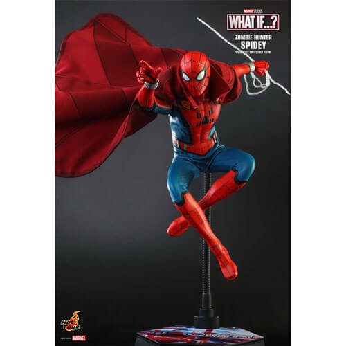Ce se întâmplă dacă Zombie Hunter Spider-Man 1:6 Figurină de acțiune la scară de 12".
