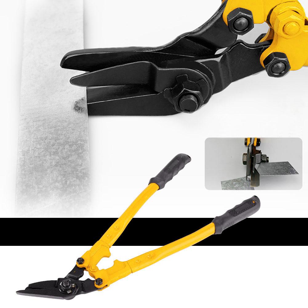 

#60 Хромированная сталь 450 мм18 дюймов, сверхпрочный стальной резак для ленты шириной 32 мм, толщиной 1,2 мм белый