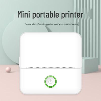 Portable Mini Bluetooth Thermal Printer for Students - Photo & Data Labels