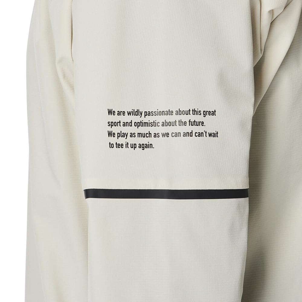 TaylorMade Lined Long Sleeve Crew Neck, Beige, Size O, Men's, 2025SS, UN605