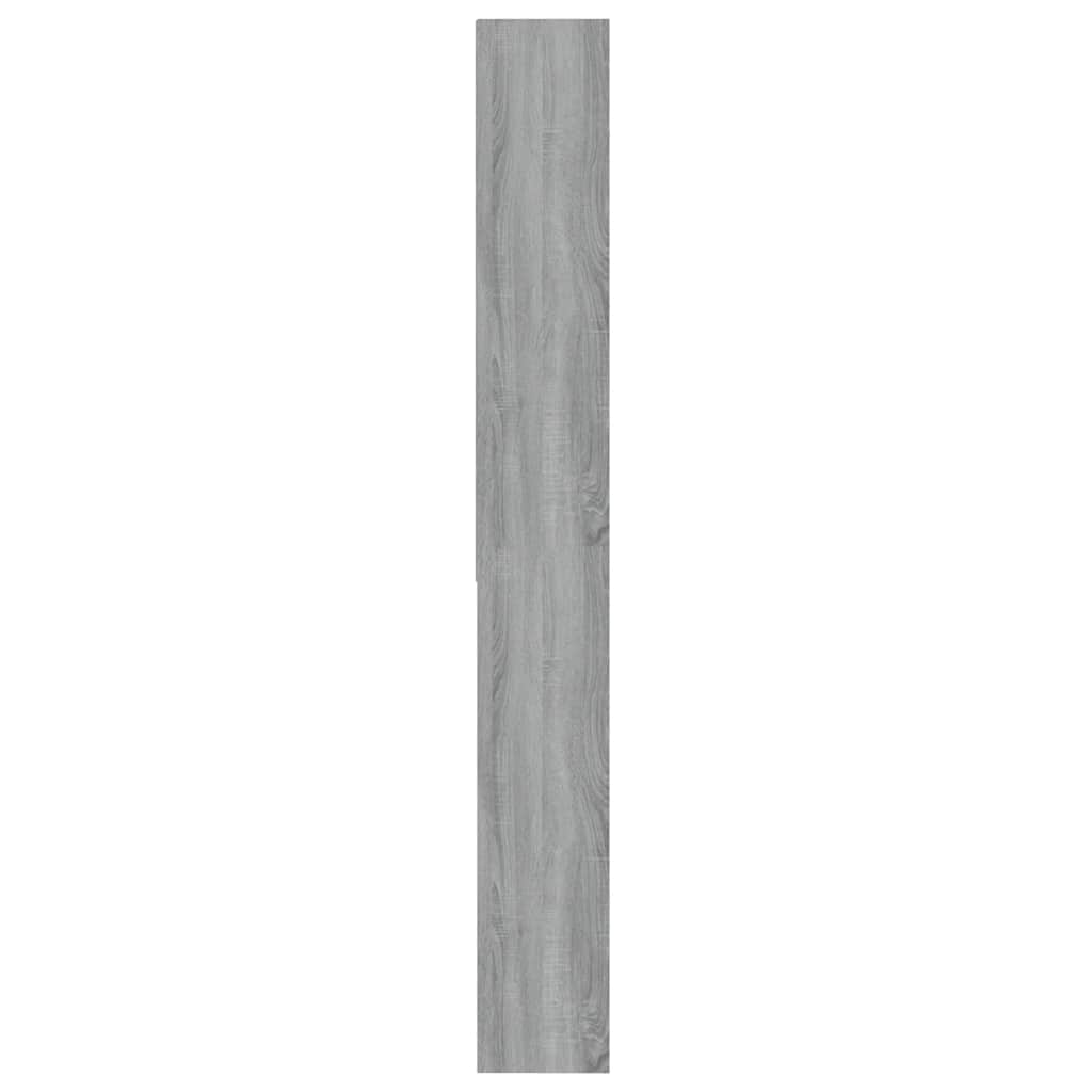Vidaxl Waschmaschinenschrank, Farbe Sonoma-Eiche Grau, 64X24X190 Cm
