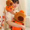 PP Cotton Halloween Capybara Plush Doll Cartoon Capibara Anime Fluffty Toy  Home Decor