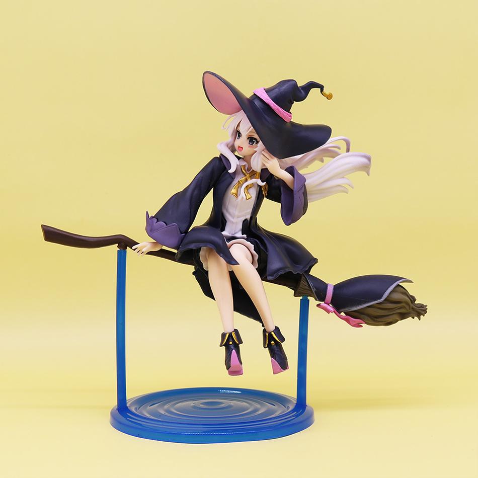 Anime Čarodějka na cestách: Cesta Elainy 20cm Elaina PVC Akční figurka Model Hračky Pro Děti párty dárek