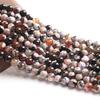 Natural Stone 4 6 8 10 12mm Round Tiger Eye Amethyst Agate Jades Stone Spacer Bead For Jewelry Making Diy Bracelet Needlework