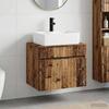 Bathroom Furniture Set Reclaimed Wood Engineered Wood
