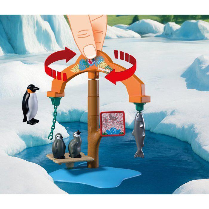 PLAYMOBIL 72073 Zoo : À la découverte de la banquise, Animals & friends, univers miniature, 36 pièces, dès 4 ans