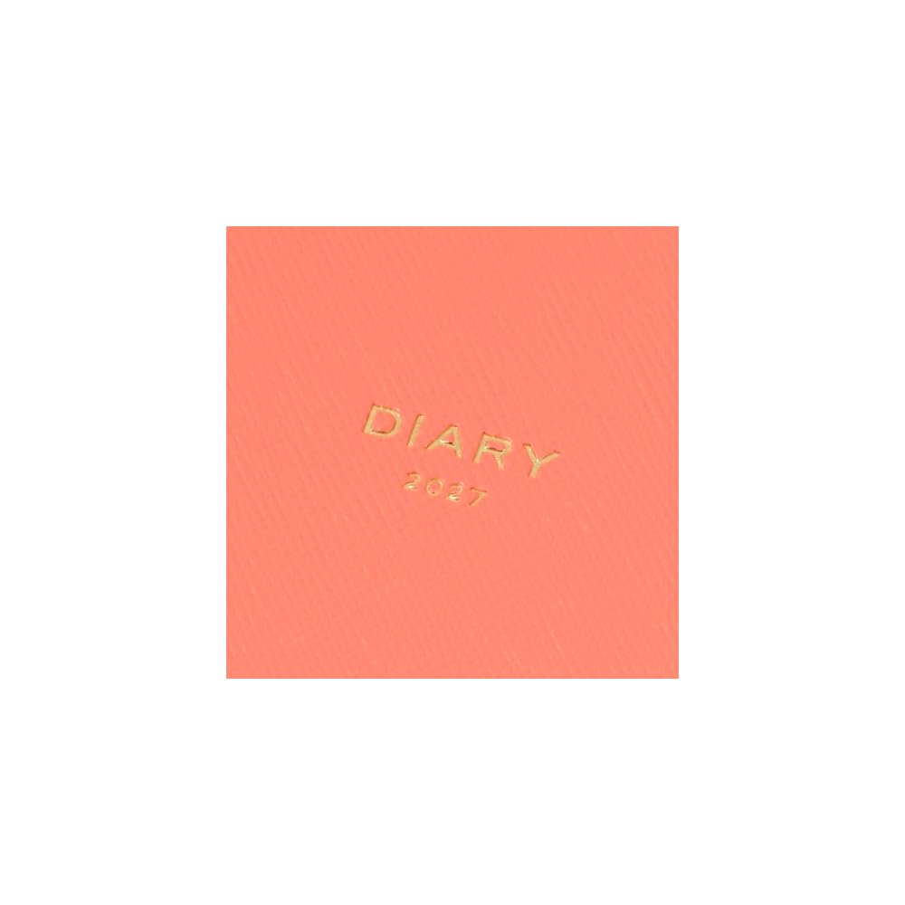 [Delfonics Planner 2027 Edition / Starts October 2026] B6 Kitri Horizontal Light Pink