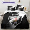 CR Vasco da Gama Pattern Bedding Home Decoration Birthday Gift (1 * duvet cover + 2 * pillowcase, without core)