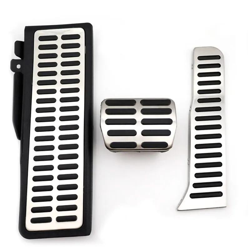 LHD Car Foot Pedals For SEAT Leon 1P MK2 2005~2012 Non Slip Gas Brake Pedal Stainless Accelerator Cover Car-stylings Acessories