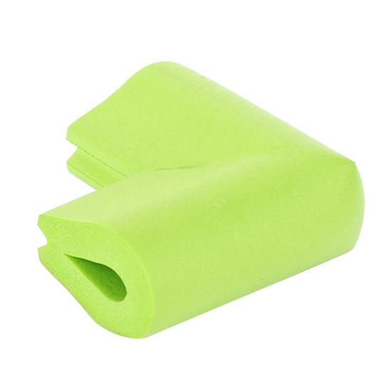 

Corner Cover U-shape Safe NBR Rubber Desk Edge Guard Corner Protector for Rectangular or Square End Table зелёный