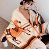 Damen Winter Dicker Faux Kaschmir Schal Koreanischer Stil Vielseitiges Schal Nackenwickel