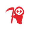 Grim Reaper Lurking Vinyl Sticker Decals Spooky Skeleton Peeker Stickers For Car Window Bumper Laptop Decoration