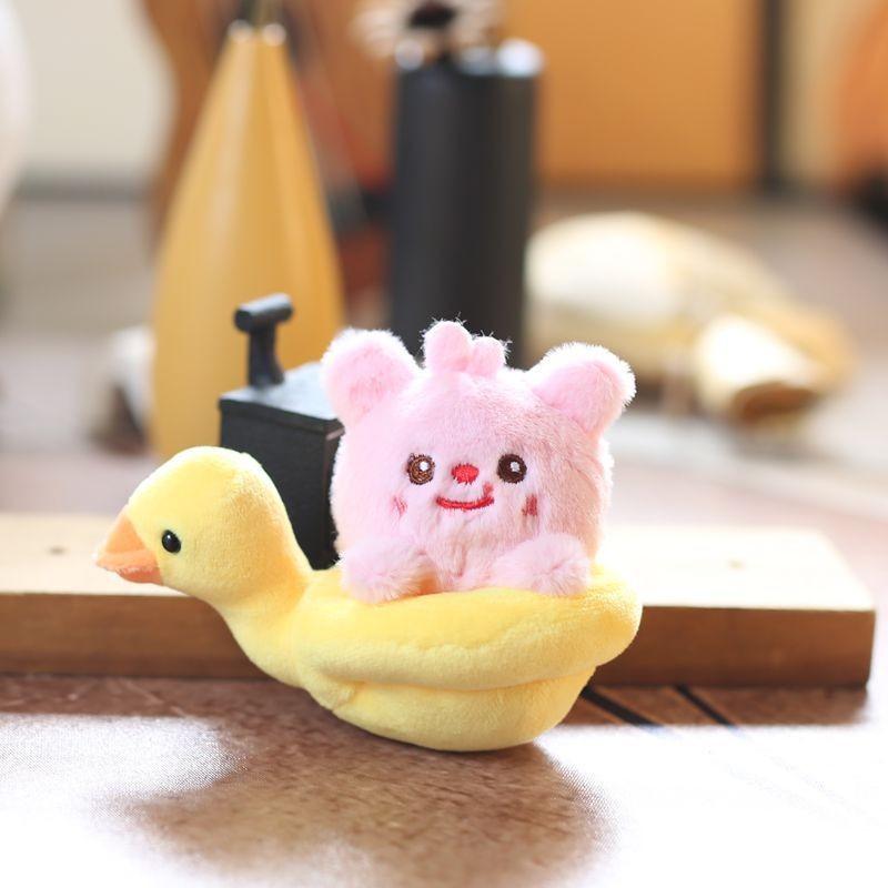 

Плюшевая сумка Брелок-шарм Панда из мягкого короткого материала Детские дорожные аксессуары Bear