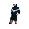 Warm Comfortable Windproof Cold Resistant Zip Long Sleeve Jacket Women Jackets Dark-Blue FV6305-478