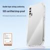 Compatible with Huawei Nova 6/6SE: Transparent TPU Phone Case with Airbag Corners, Drop-proof, Stylish Ins-style, Full Coverage.