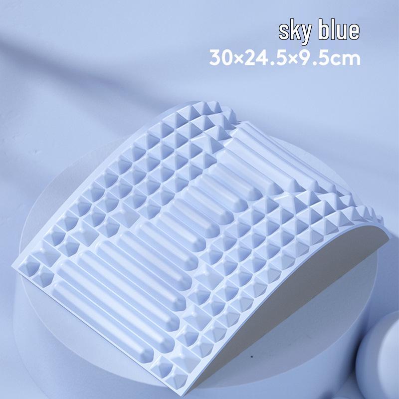 Eva Headrest & Lumbar Relaxer – Thickened Massage Pillow for Adult Spine Exercise, Yoga, and Waist Support