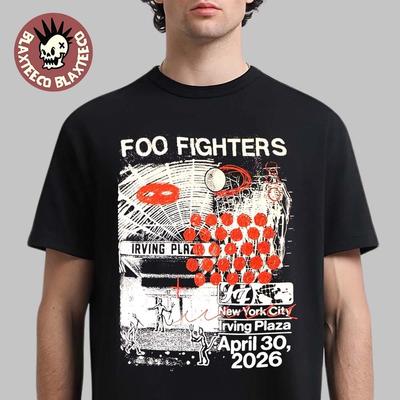 Foo Fighter 2026 Secret Show T-Shirt Your Favorite Toy Irving Plaza T-T-Shirt