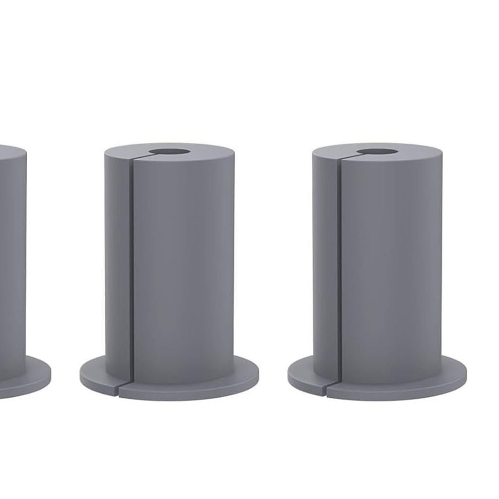 4PCS Ethernet Cable Grommet 1 Inch Rubber Cable Wall Pass Through Grommet for Home and Outdoors