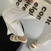 fashion 2024 New Gladiator Summer Sandalias Fashion Platform Flats Elegant Open Toe Slippers Comfort Beach Slides