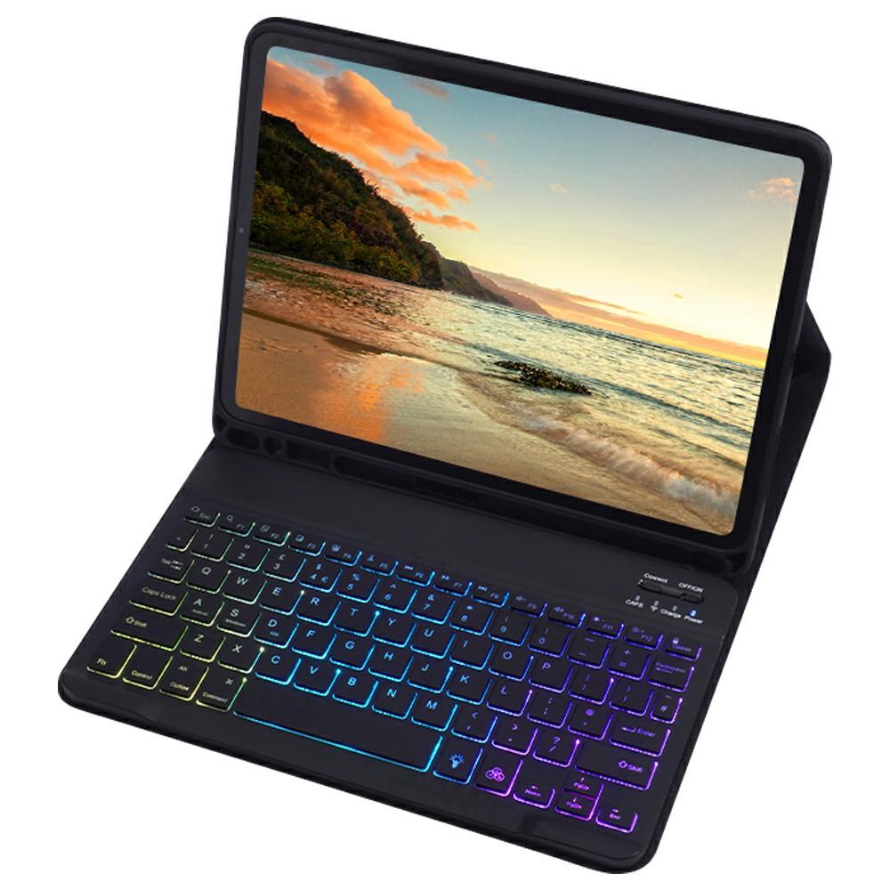 

RGB-1109D Bluetooth-Compatible Keyboard for iPad Air 11 (2025)/(2024)/Air (2022) (2020)/Pro 11 (2022) (2021) (2020) (2018) Black