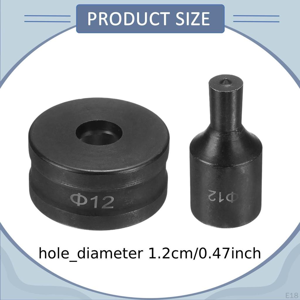Hole Punch Die 40CR Steel Construction Industrial Round Metalworking Replacement