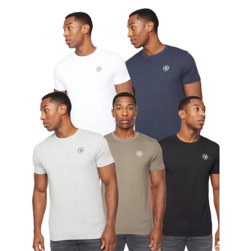 Henleys Mens Calyer T-Shirt (Pack of 5)