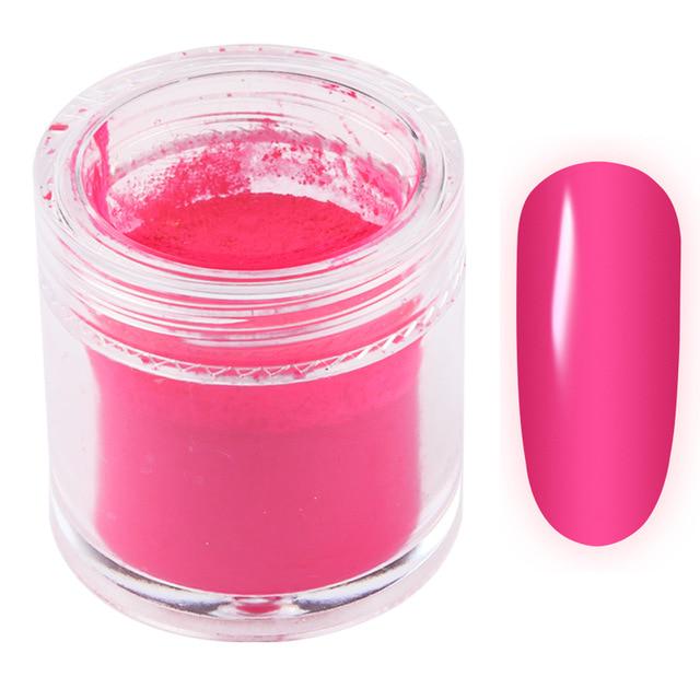 

8 цветов неоновый пигмент пудра для ногтей пыль блестки градиент переливающийся акрил с кисточкой 8 pcs