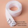 1pc Heavy-Duty Nylon Double-Headed Zipper Pulls Thickened & Elongated Multi-Purpose Zipper Accessories for Quilts, Pillows, Cushions White