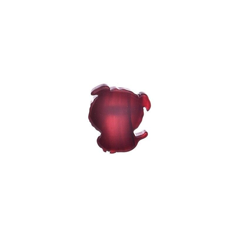 Blucome Broșă acrilice în formă de fată anime pentru femei Grils Decorat Hijab