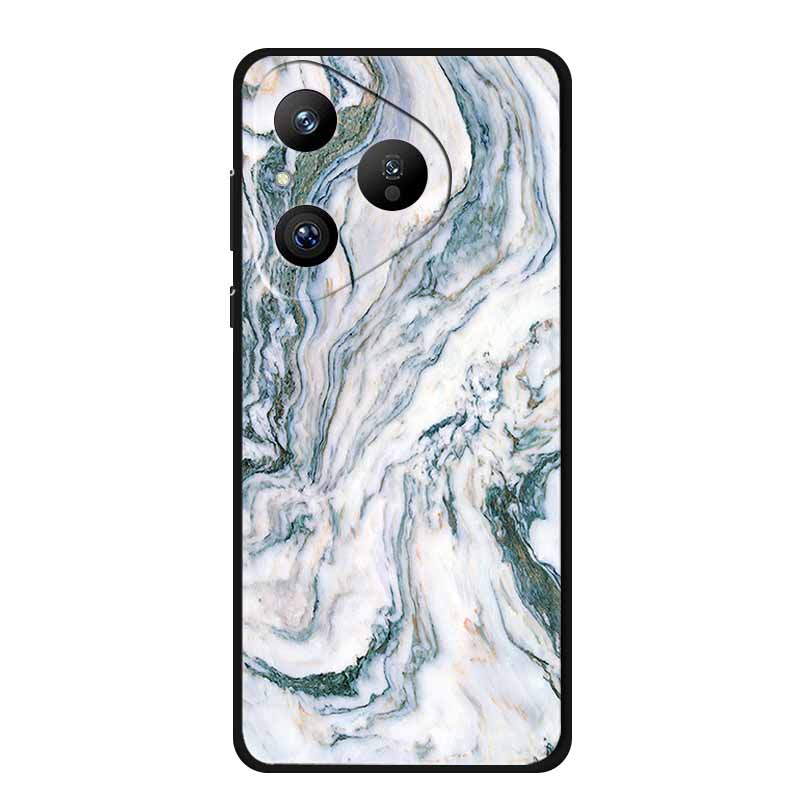 For Huawei Pura 80 5G Case Marble Granite Textured Soft Silicone TPU Phone Case For Pura80 5G Bumper Coque Mica Painted Cover