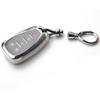 for Chevy Key Fob Cover with Anti-Loss Keychain,Transparent Soft TPU Key Case Shell Full Protection for Chevrolet Equinox Malibu Camaro Volt Bolt