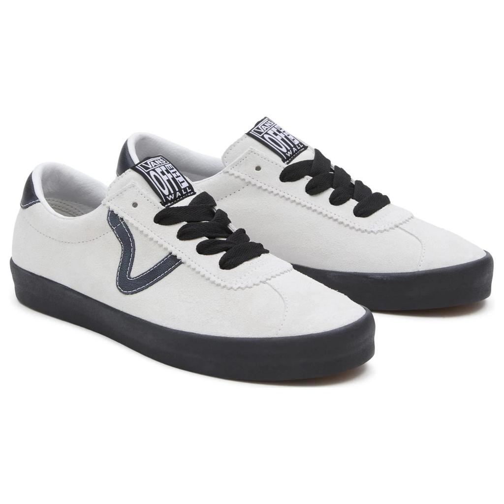 Vans Sport Low White Black Unisex Sneakers VN000CQRYB2