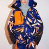 Adidas X Stella McCartney Truenature Insulated Printed Hooded Jacket Women Jacket Mystery-Ink-Blue HY4506