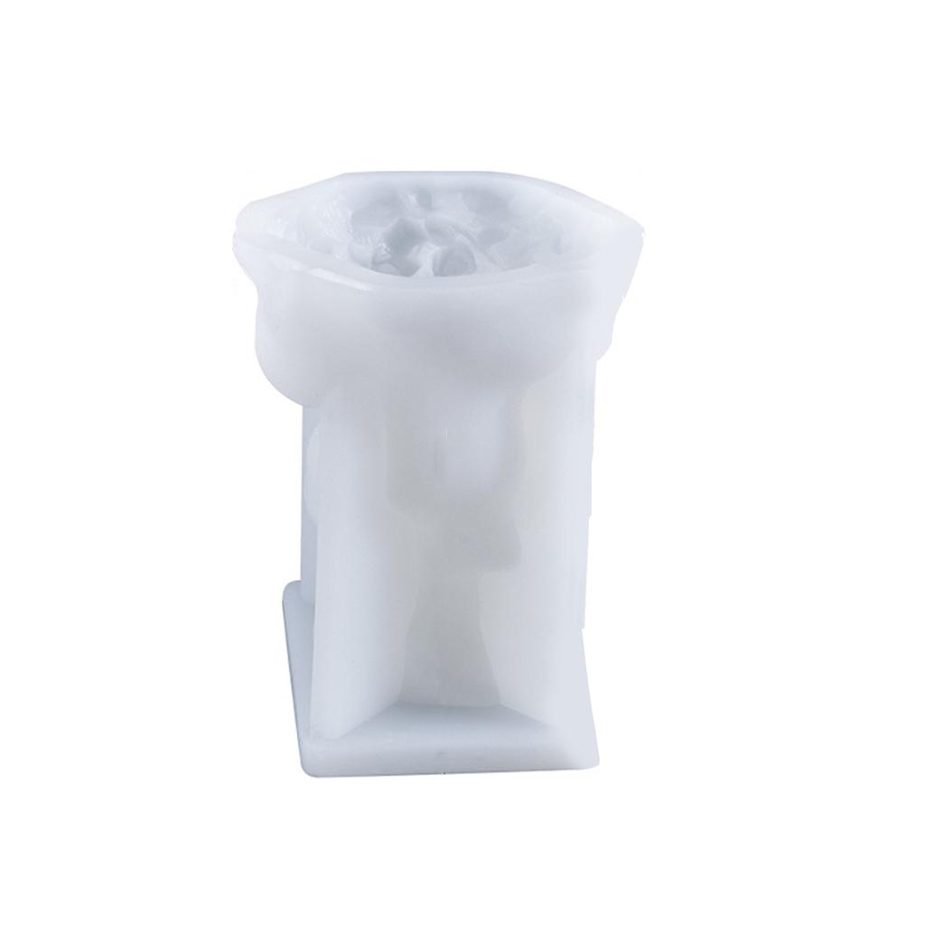 DIY Rękodzieło Odlew Forma 3D Kształt Ręki Wiedźmy Miękki Silikon Szablon Woskowy Wielofunkcyjny Do Dekoracji Świec Aromaterapia