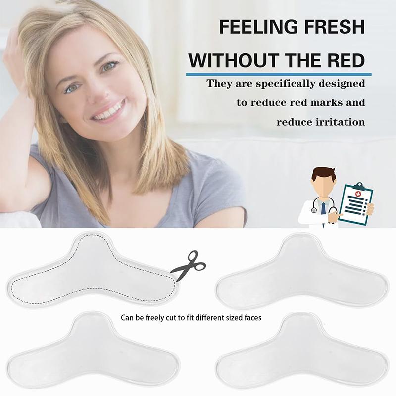 1 Stück Nasenpolster für CPAP-Maske CPAP-Nasenpolster BPAP-Zubehör für CPAP-Gerät Schlafapnoe-Maske Komfortpolster Kissen für die meisten Masken