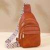 Großhandel Neue High-End Weiche Ledertextur Vintage Damen Vielseitige Outdoor Umhänge Brusttasche für Stilvolles Täglich