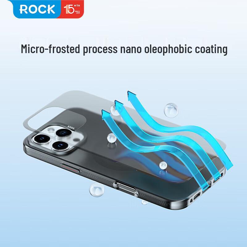 ROCK Magnetic Frosted Protective Case for iPhone 16 Pro
