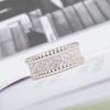 New Hot Brand Vintage Rings Luxury Jewelry For Women Full Diamond Rings Wedding Design Engagement Pure 925 Sterling Sliver Rings