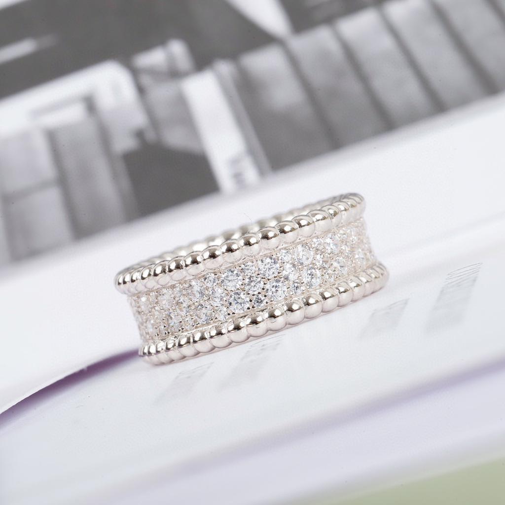 New Hot Brand Vintage Rings Luxury Jewelry For Women Full Diamond Rings Wedding Design Engagement Pure 925 Sterling Sliver Rings