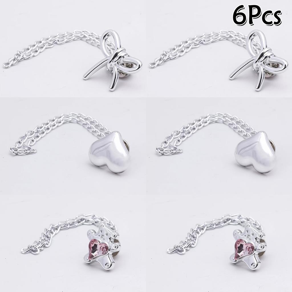 Adjustable Clothing Clips for Women in Sets of 2/6pcs - Perfect for Shortening Sleeves Instantly, Suitable for Shirts, Skirts