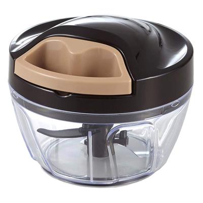 Bestco Time-Saving Tornado Chopper Brown 12.59cm No Knife Cutting Board Needed Chopping MA-2011