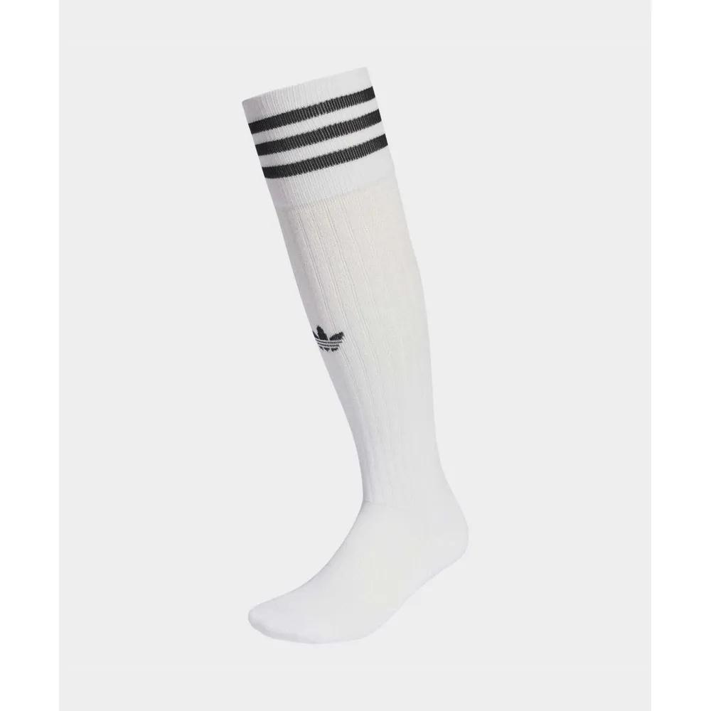 adidas 3-Stripe Football Knee Socks 1 Pair - White:Black KD8361 5935023
