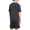 Adidas Originals Adicolor FW25 Jacquard Jersey Loose Fit Striped Crew Neck Short Sleeve T-Shirt Men Tops KD5830