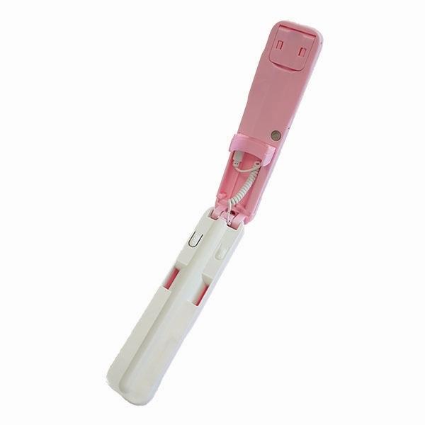 Usams Selfie Stick M1 Mini 3,5Mmróżowy/Pink Zb5201 (Us-Zb052)