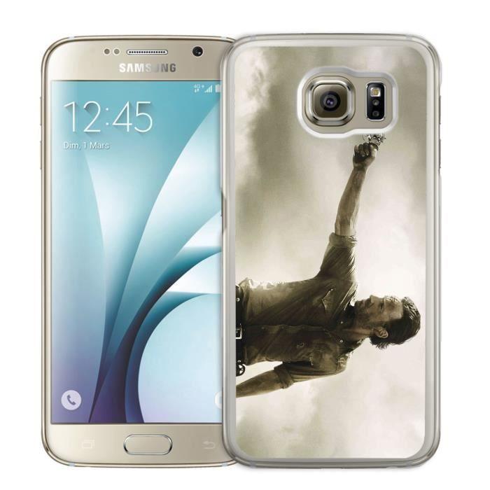 Coque Samsung Galaxy S7 Edge : Walking Dead - Gun