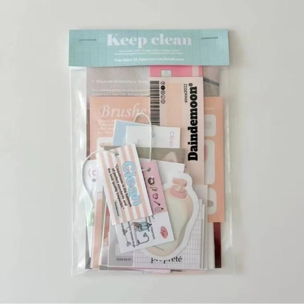 Paper Decorative Stationery Laundry Themed Hand Account Collage  Educational Tools