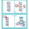 Number Animal Wooden Blocks Game Domino Stacking Blocks Stacking Tower Fun Outdoor Lawn Yard Game Education Toys
