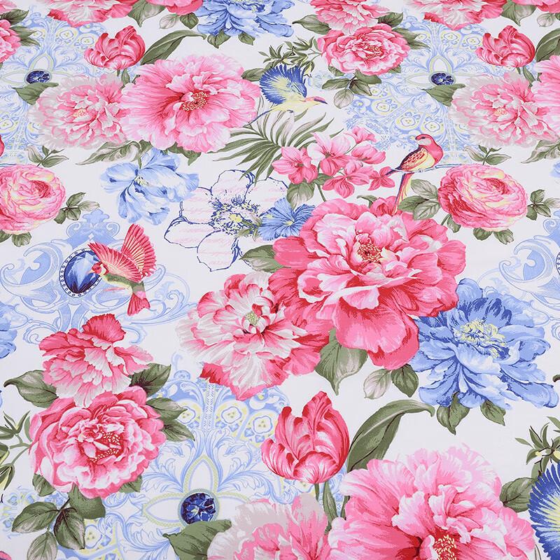 FUANNA Szczotkowany 4-częściowy zestaw pościeli